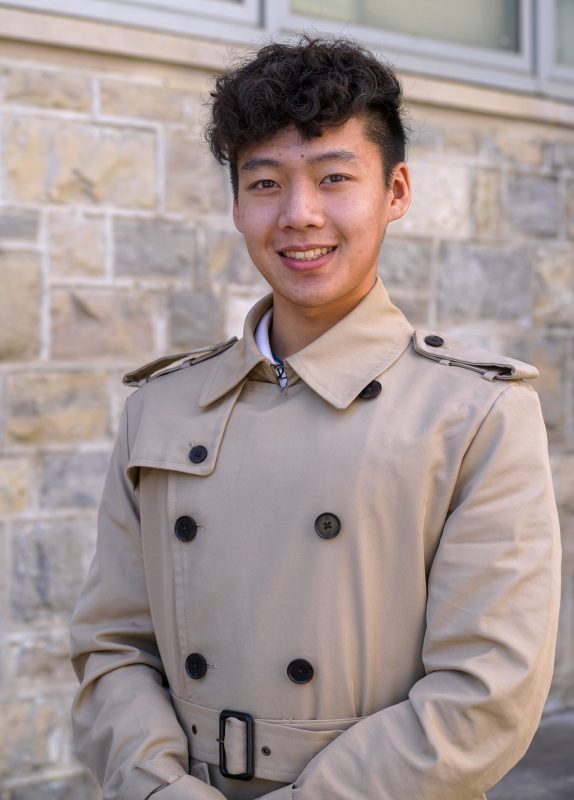 man smiling at camera